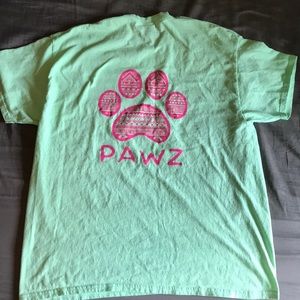 Pawz mint green short sleeve shirt
